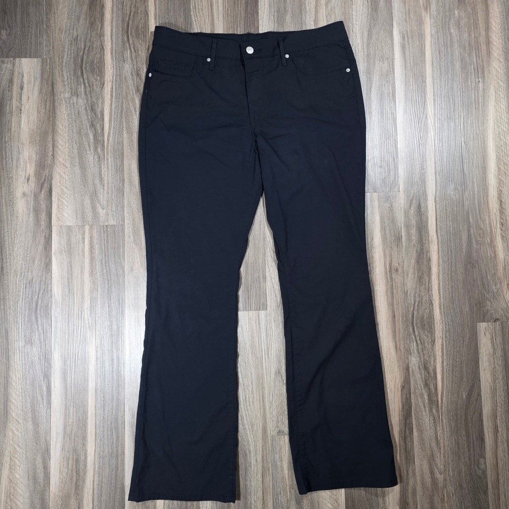 Levi Strauss & Co 725 High Rise Bootcut Black Pants W32 L30 19632-1769‎